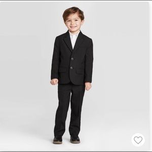 Cat & Jack 2 Piece Toddler Black Suit